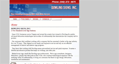 Desktop Screenshot of dowlingsignsinc.com